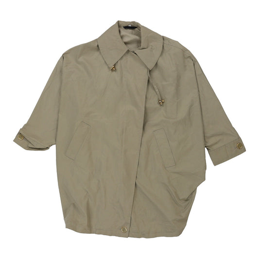 Vintage Cape Incom Jacket - Small Beige Cotton Blend