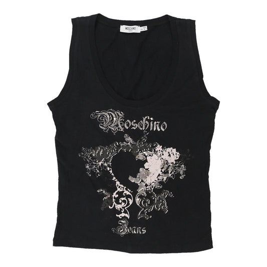 Vintage black Moschino Vest - womens small