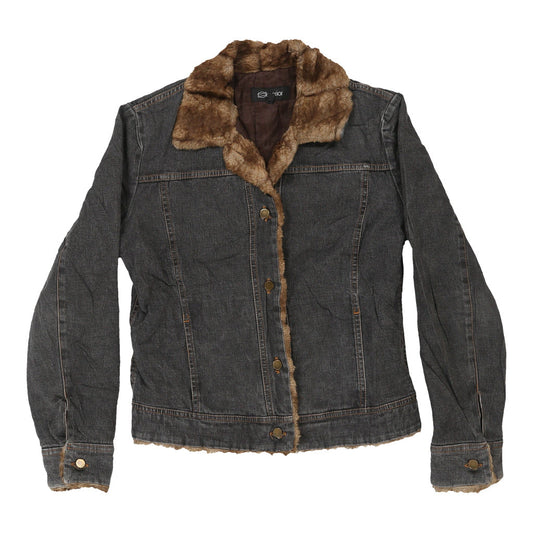 Vintage grey Y2K Superior Denim Jacket - womens small