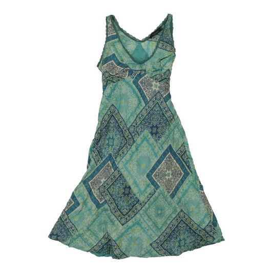 Vintage green Twin Set Dress - womens x-small