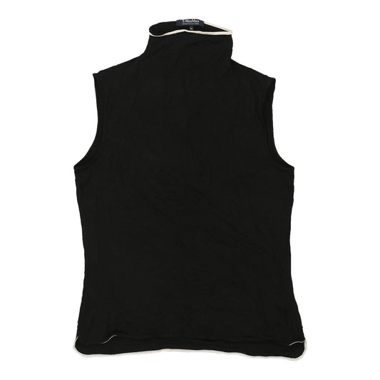Vintage black Y2K Max Mara Top - womens x-large