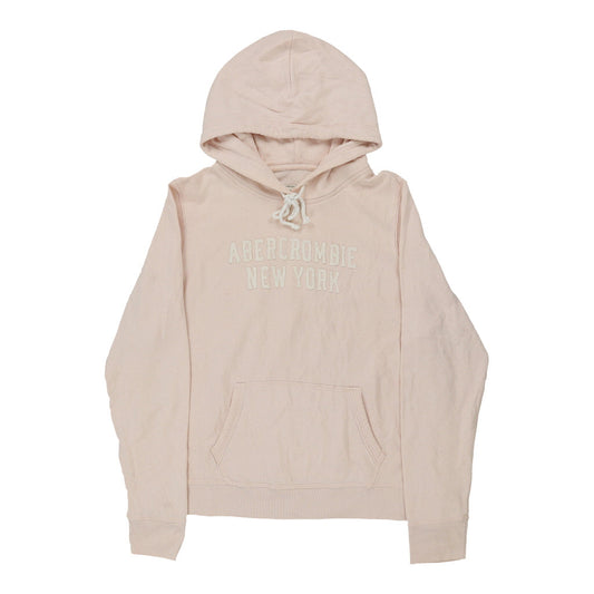 Vintage pink Abercrombie & Fitch Hoodie - womens x-large