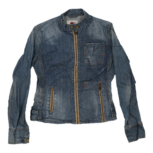 Vintage blue Y2K Blue Collection Denim Jacket - womens small
