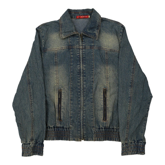 Vintage blue Y2K Moda Lisa Denim Jacket - womens medium