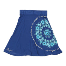  Vintage blue Desigual Skirt - womens small