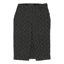  Vintage grey Bootleg Moschino Midi Skirt - womens 32" waist