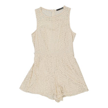 Pre-Loved cream Atmosphere Playsuit - womens small