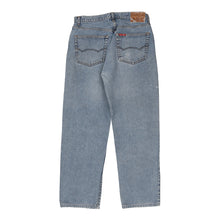  Vintage blue Cotton Belt Jeans - womens 31" waist
