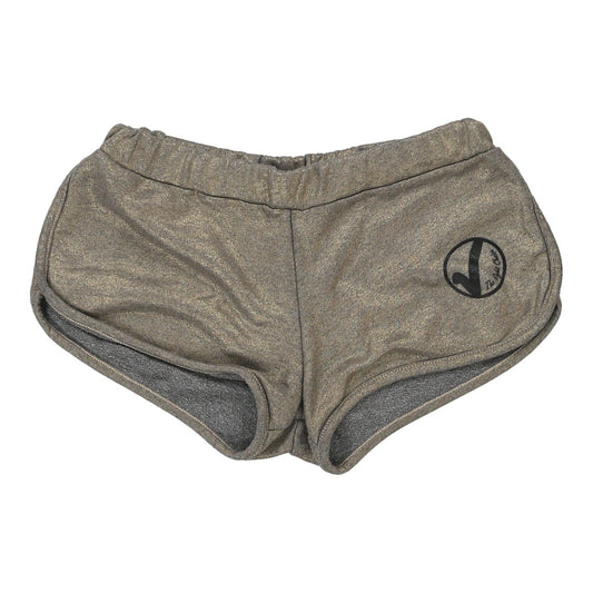 Vintage The Right Choice Sport Shorts - XS Gold Cotton Blend