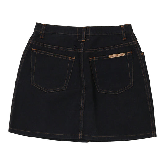 Vintage dark wash Sisley Denim Skirt - womens 26" waist