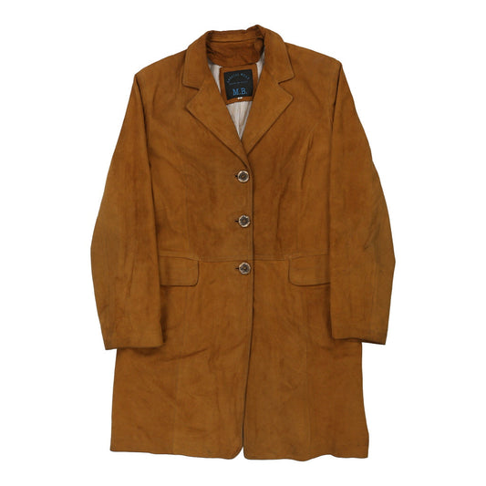 Vintage brown Special Wear Suede Jacket - womens medium