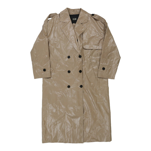 Vintage beige Eleh Trench Coat - womens small