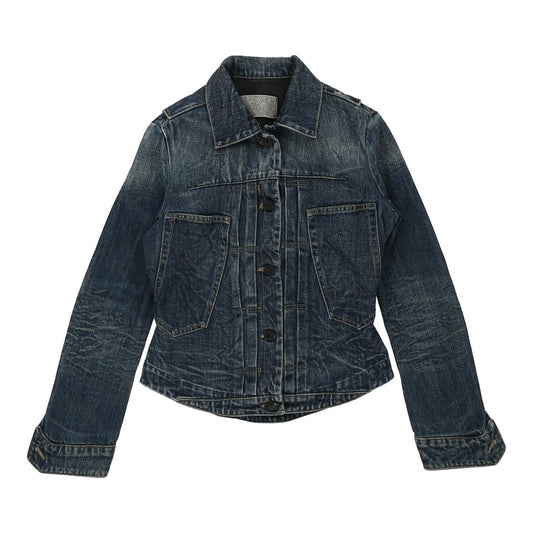 Vintage blue Unbranded Denim Jacket - womens small