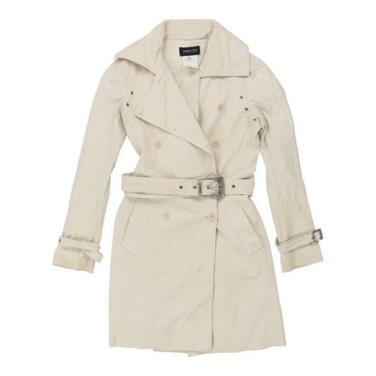 Vintage beige Patrizia Pepe Trench Coat - womens x-small