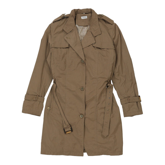 Vintage brown Borgofiori Trench Coat - womens medium