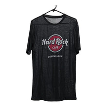  Vintage black Copenhagen Hard Rock Cafe T-Shirt - mens medium