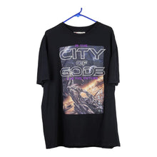  Vintage black City of Gods Iro-Ochi T-Shirt - mens x-large