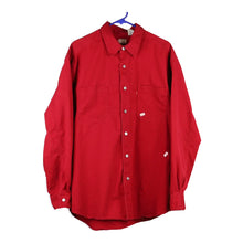  Vintage red Levis Denim Shirt - mens large