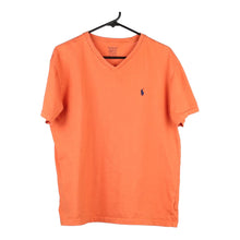  Vintage orange Ralph Lauren T-Shirt - mens large