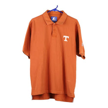  Vintage orange Starter Polo Shirt - mens large