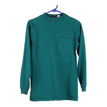  Vintage green Splash Sport Long Sleeve T-Shirt - womens small