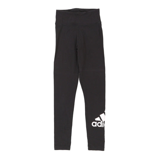 Vintage black Adidas Leggings - womens x-small