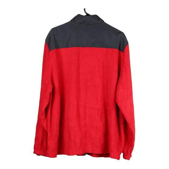 Vintage red Starter Fleece - mens xx-large