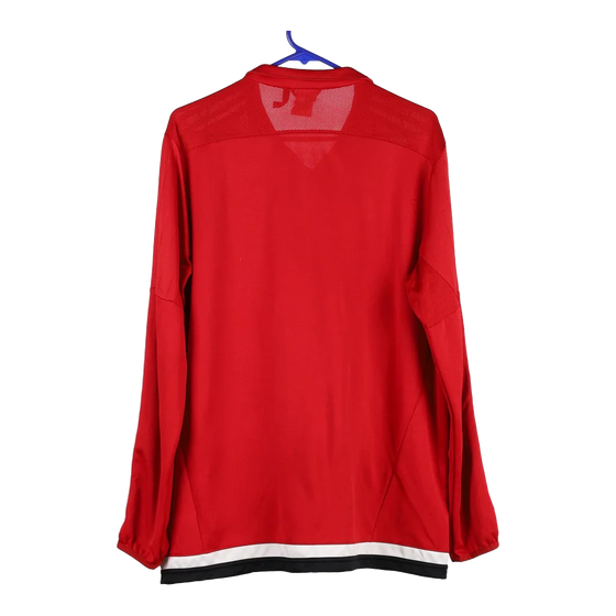 Vintage red Unionville Milliken SC Adidas Track Jacket - womens small