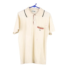 Vintage beige Bootleg Lacoste Polo Shirt - mens medium