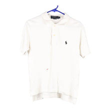  Vintage white Bootleg Ralph Lauren Polo Shirt - mens small