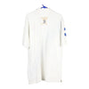 Vintage white Bootleg Ralph Lauren Polo Shirt - mens xxxx-large