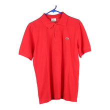  Vintage red Bootleg Lacoste Polo Shirt - mens medium