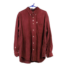  Vintage burgundy John Ashford Shirt - mens x-large
