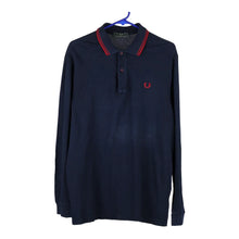  Vintage navy Fred Perry Polo Shirt - mens large
