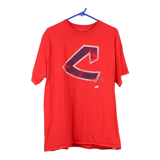 Cleveland Guardians MLB MLB T-Shirt - Large Red Cotton