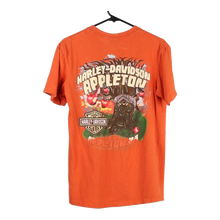  Vintage orange Appleton Harley Davidson T-Shirt - womens small