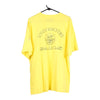 Vintage yellow Bootleg North Sails T-Shirt - mens x-large