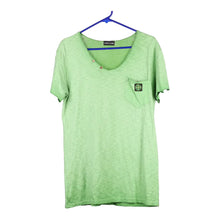  Vintage green Bootleg Stone Island T-Shirt - womens x-large