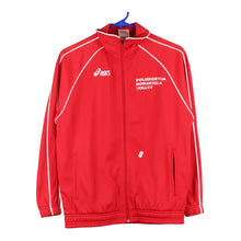  Vintage red Polisportiva Nonantola Volley Asics Track Jacket - womens medium