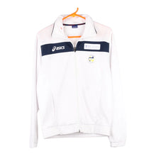  Vintage white U.S Monari Modena Volley Asics Track Jacket - womens medium