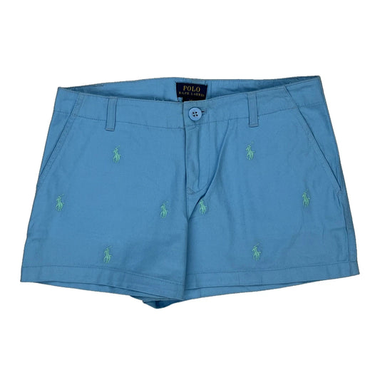 Age 14 Polo By Ralph Lauren Shorts - Mediumw 4L Blue Cotton