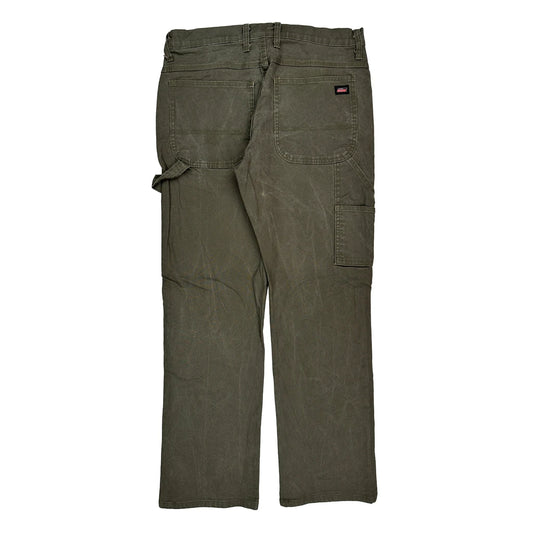 Vintage Dickies Carpenter Trousers - 34W 32L Brown Cotton
