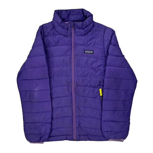 Age 10 Patagonia Puffer - Medium Purple Polyester
