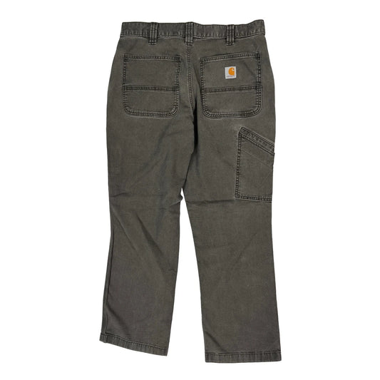 Carhartt Trousers - 32W 30L Grey Cotton