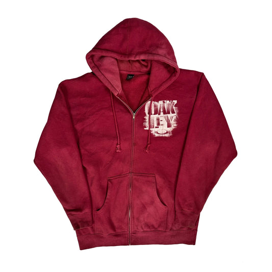 Vintage Oakley Graphic Hoodie - XL Red Cotton