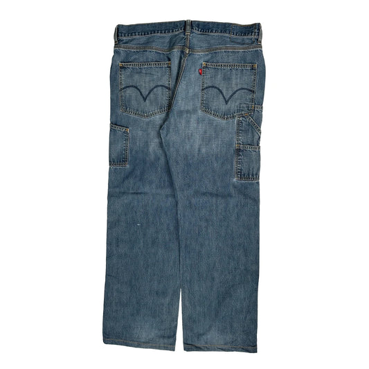 Levis Carpenter Jeans - 36W 31L Blue Cotton