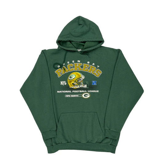 Green Bay Packers Nfl Hoodie - Large Green Cotton Blend