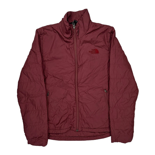 The North Face Puffer - Medium Burgundy Polyester