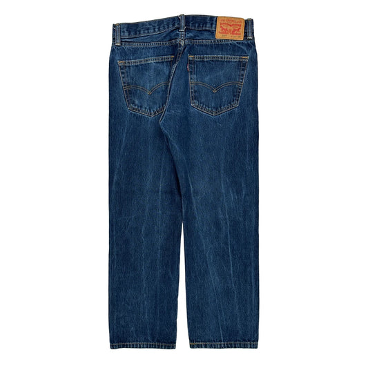 Levis 505 Jeans - 33W 30L Dark Wash Cotton