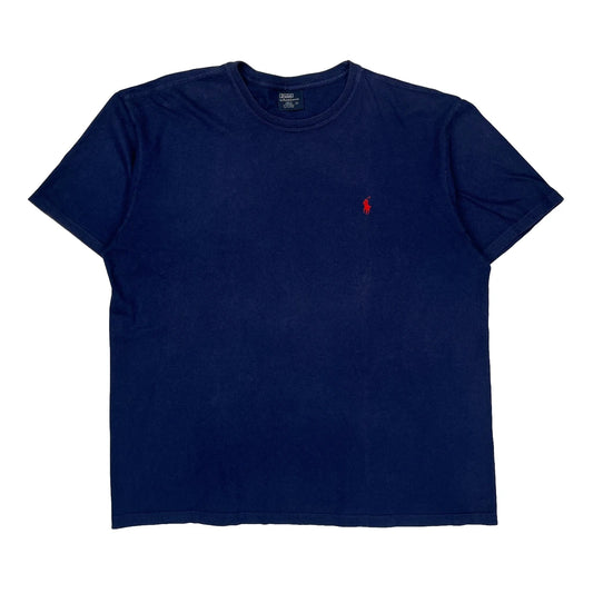 Polo By Ralph Lauren T-Shirt - Large Blue Cotton